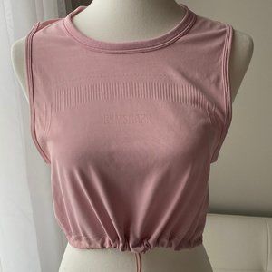 Gymshark Breeze Lightweight Seamless Crop Tank - Pink
